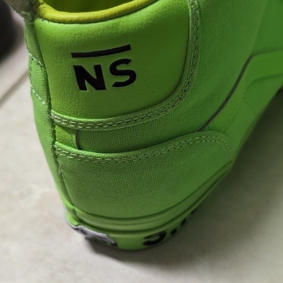 Vans OTW S.R. Studio Neon Green High-Top Sneakers - Picture 7 of 10